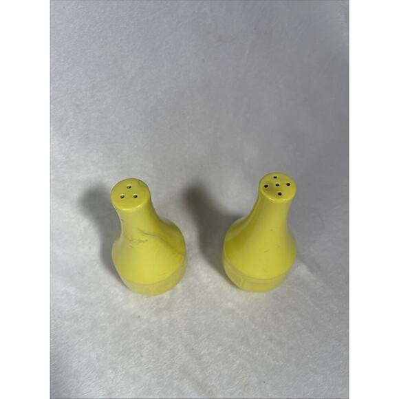 Vtg Salt And Pepper Shaker Set Japan Made Independence Ironstone Heavy Crazing - Picture 2 of 6